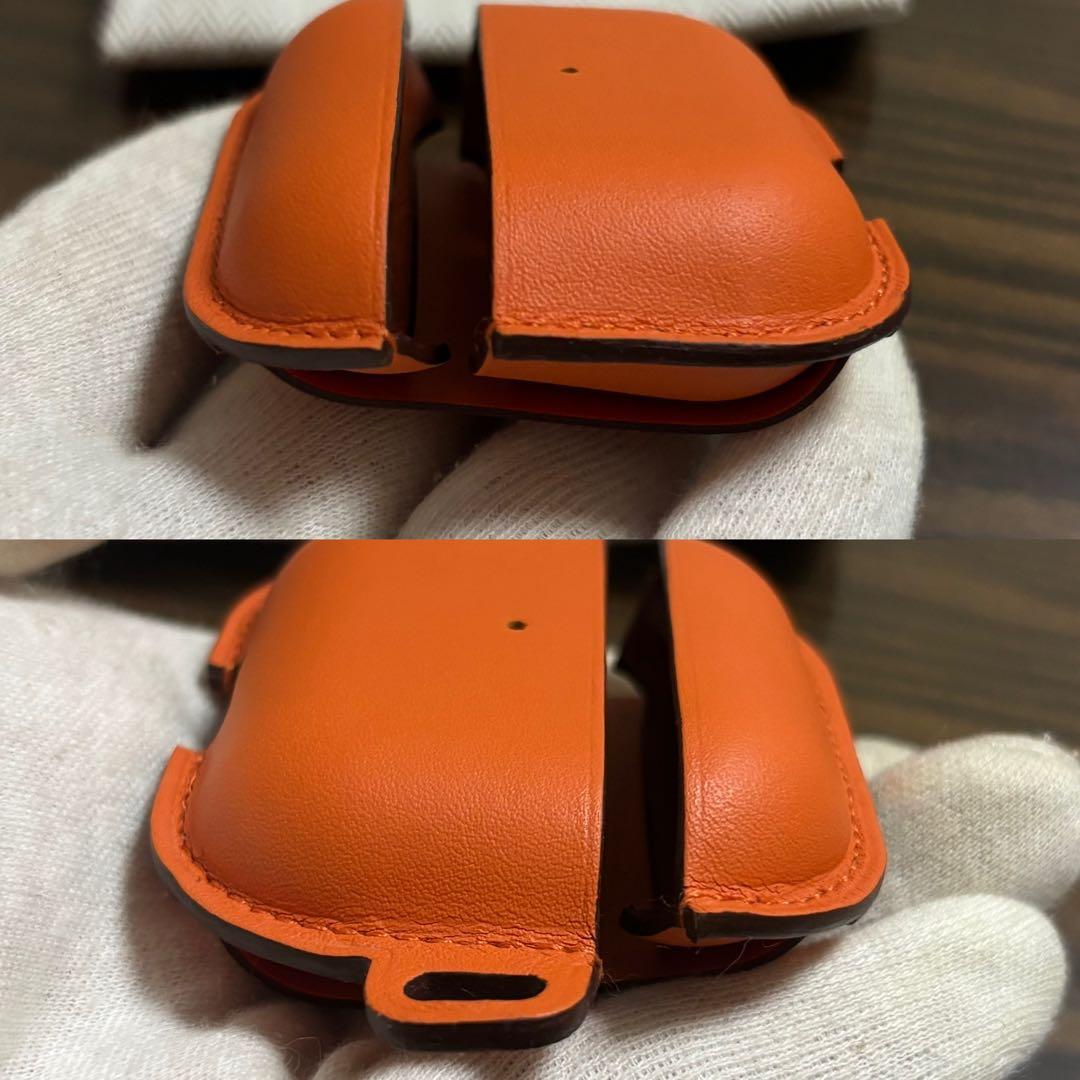 ［未使用］エルメス AirPods Pro2 イヤホンケース　2023 オレンジ