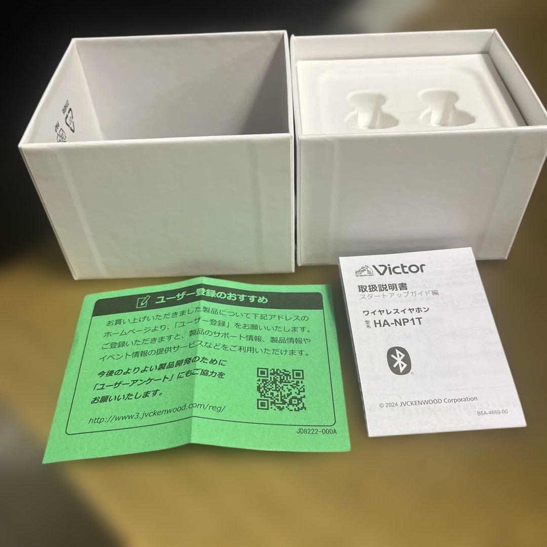 訳あり Victor HA-NP1T ワイヤレスイヤホン左耳のみ