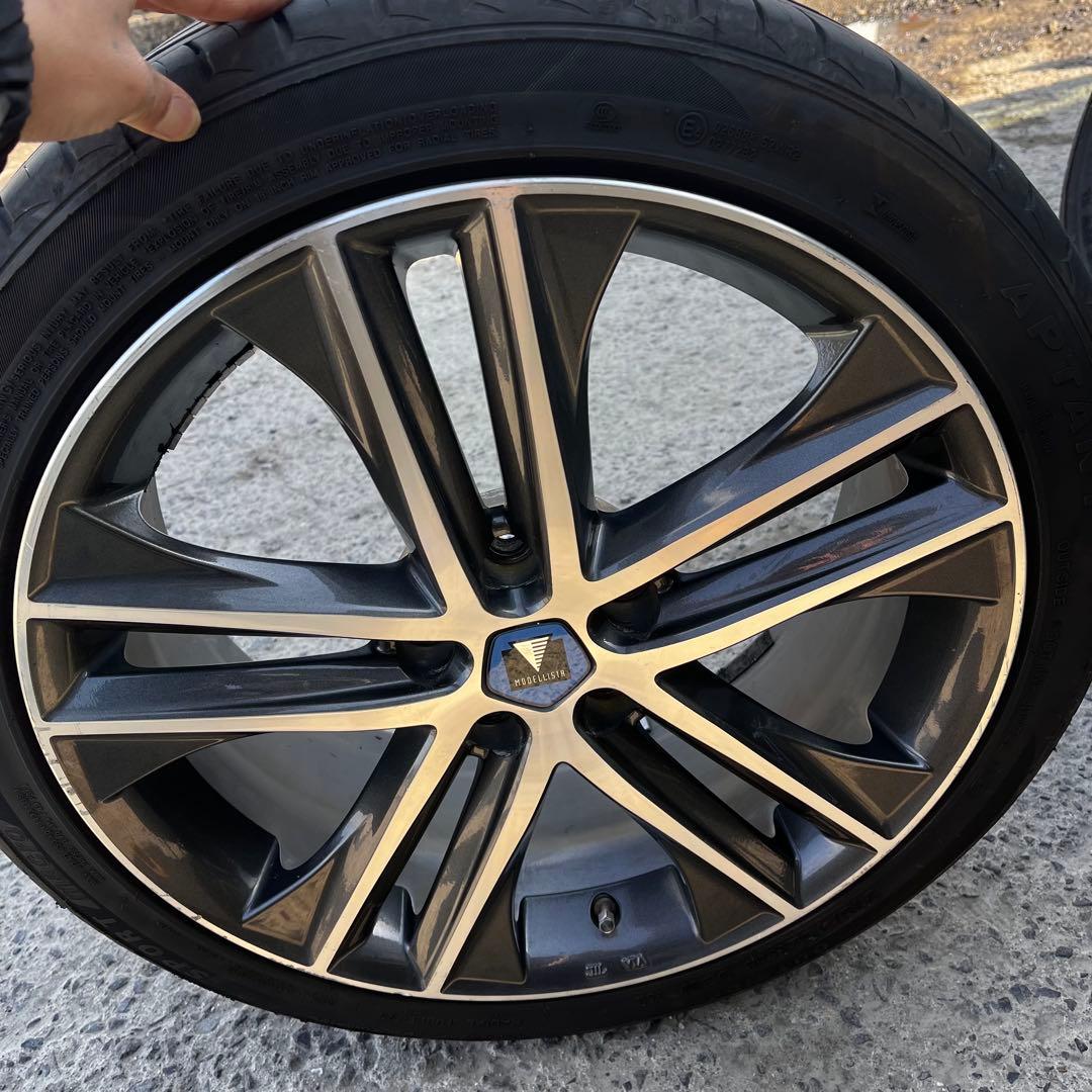 18インチ　モデリスタ　ウィングダンサー5 7.5j プリウスα