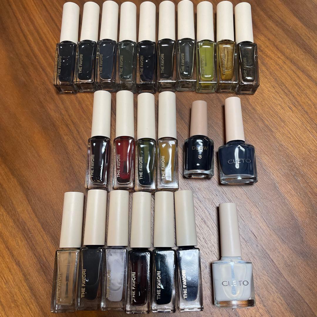 thefavori 等　ネイルインク23色セット