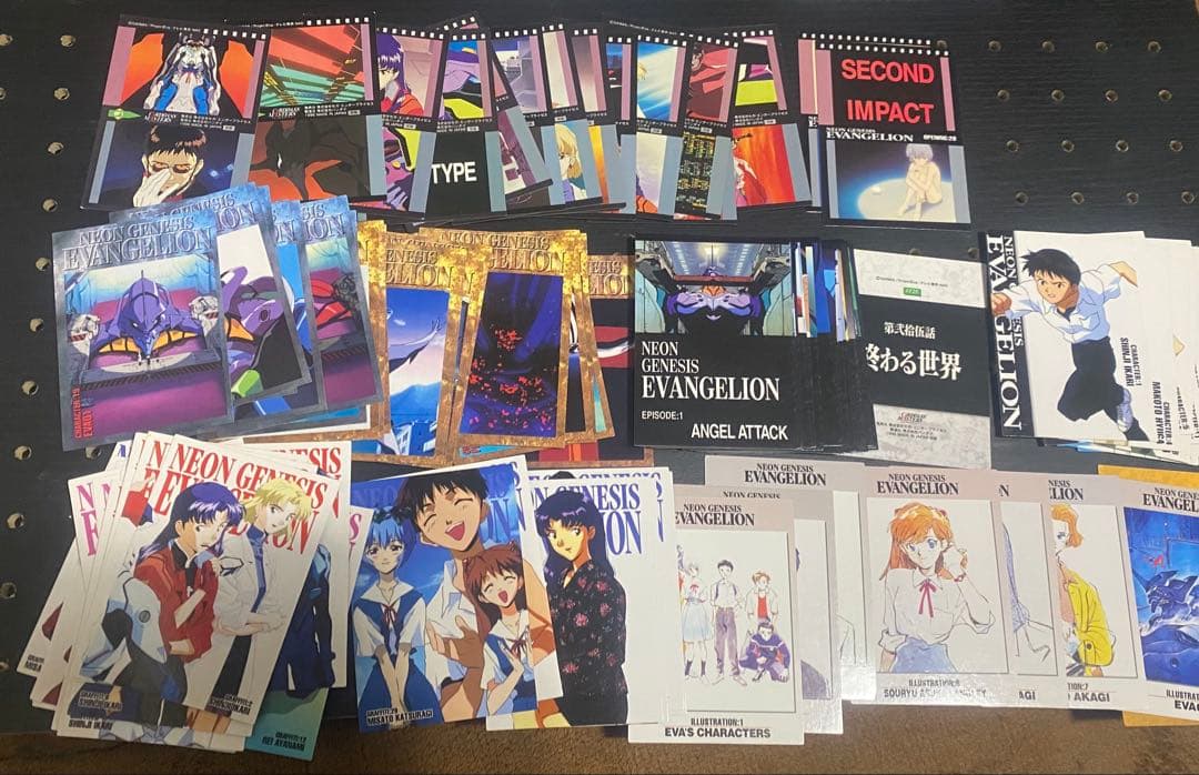 【美品・初版】エヴァンゲリオン・カードダスマスターズ118枚