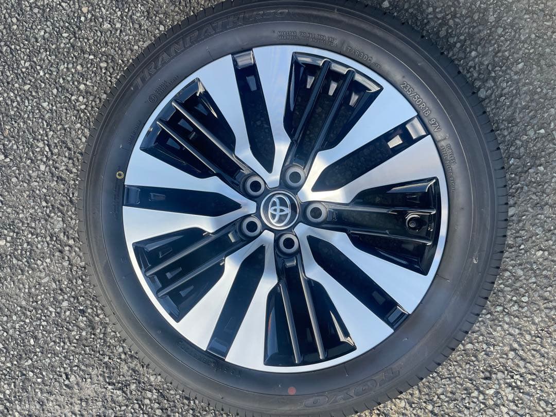 （キング） アルファード後期SCパッケージ 純正ホイールタイヤ4本セット