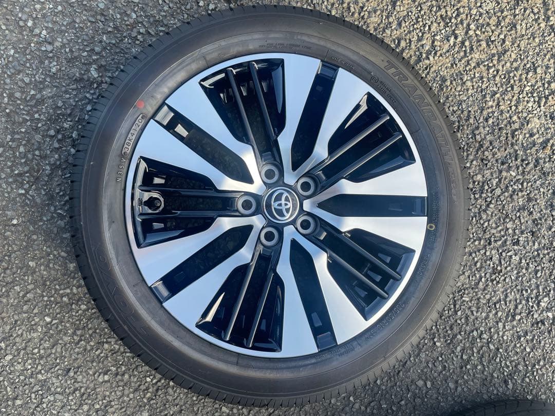 （キング） アルファード後期SCパッケージ 純正ホイールタイヤ4本セット