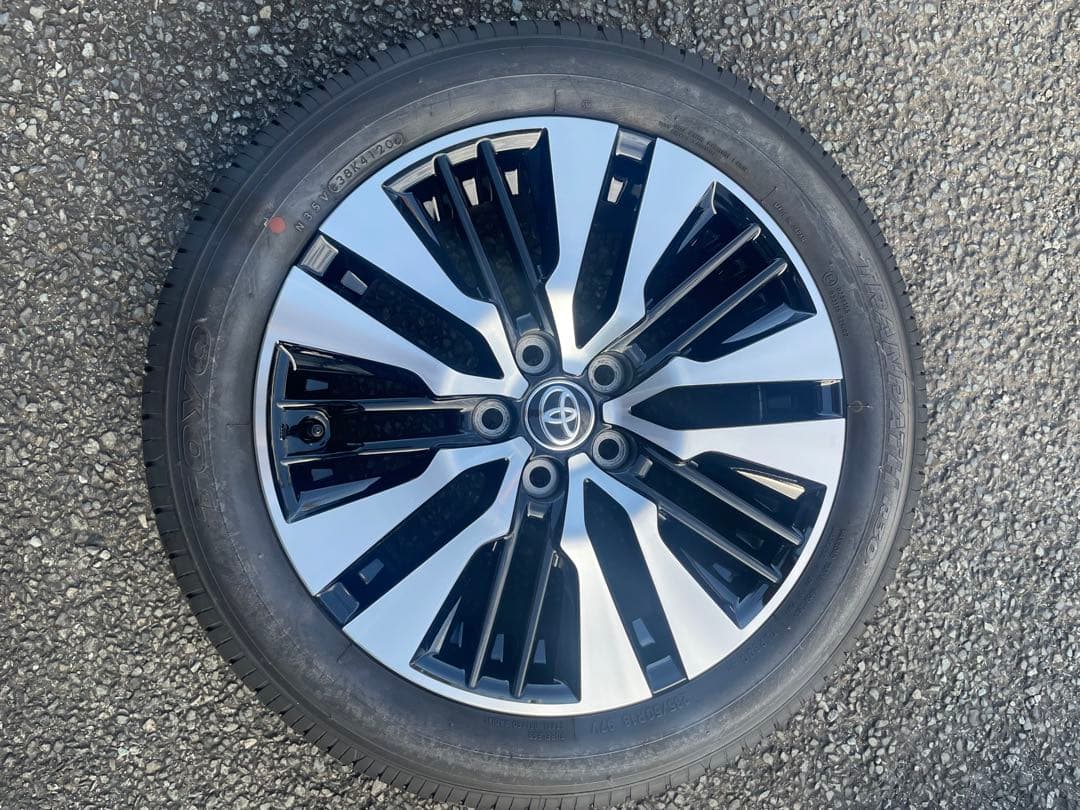 （キング） アルファード後期SCパッケージ 純正ホイールタイヤ4本セット