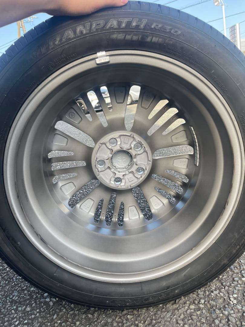 （キング） アルファード後期SCパッケージ 純正ホイールタイヤ4本セット