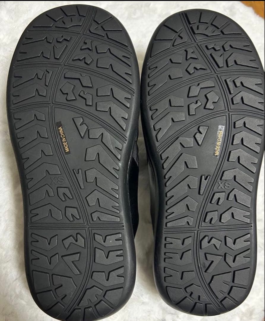 新品未使用 箱付きElfoot スリムスリッポンシューズXS キャメル