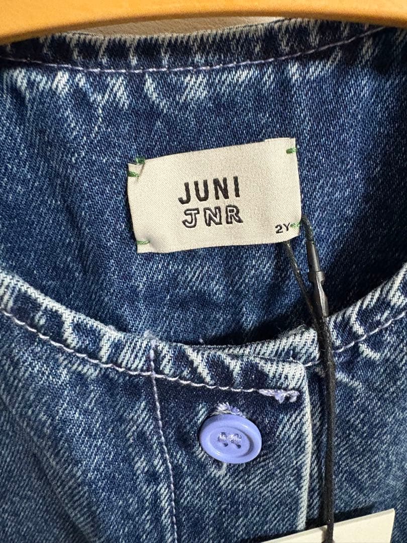 JUNI デニムオールインワン　2Y