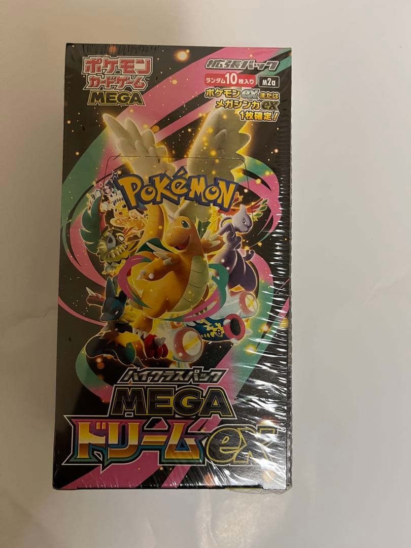 【新品・未開封】ポケモンカード　MEGAドリーム1BOXシュリンク付き