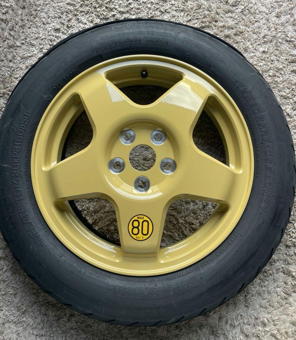 kota1616 ヴェルファイア 30 スペアタイヤ T155/80D17