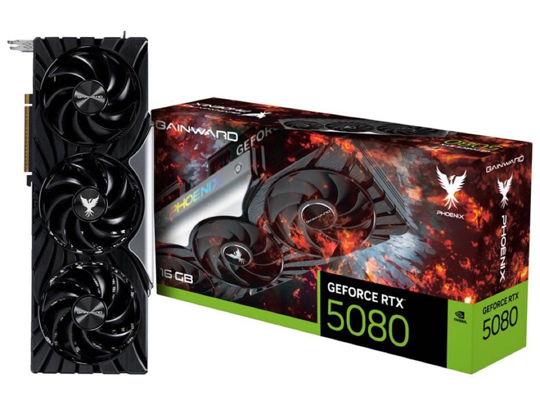 【即購入OK】GAINWARD RTX5080 PHOENIX 16GB