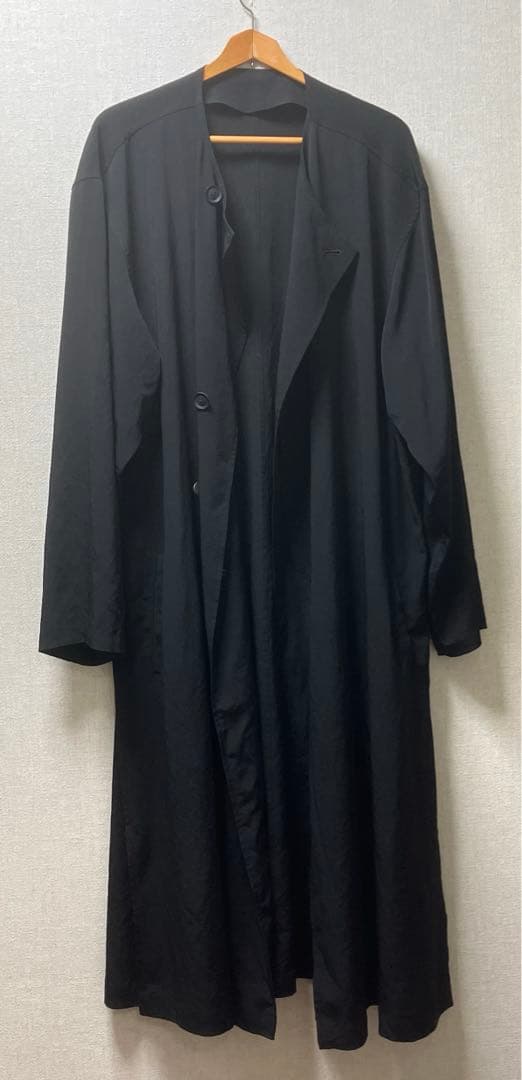 ノーカラーレイヤードドレス　ヨウジヤマモト　プールオム