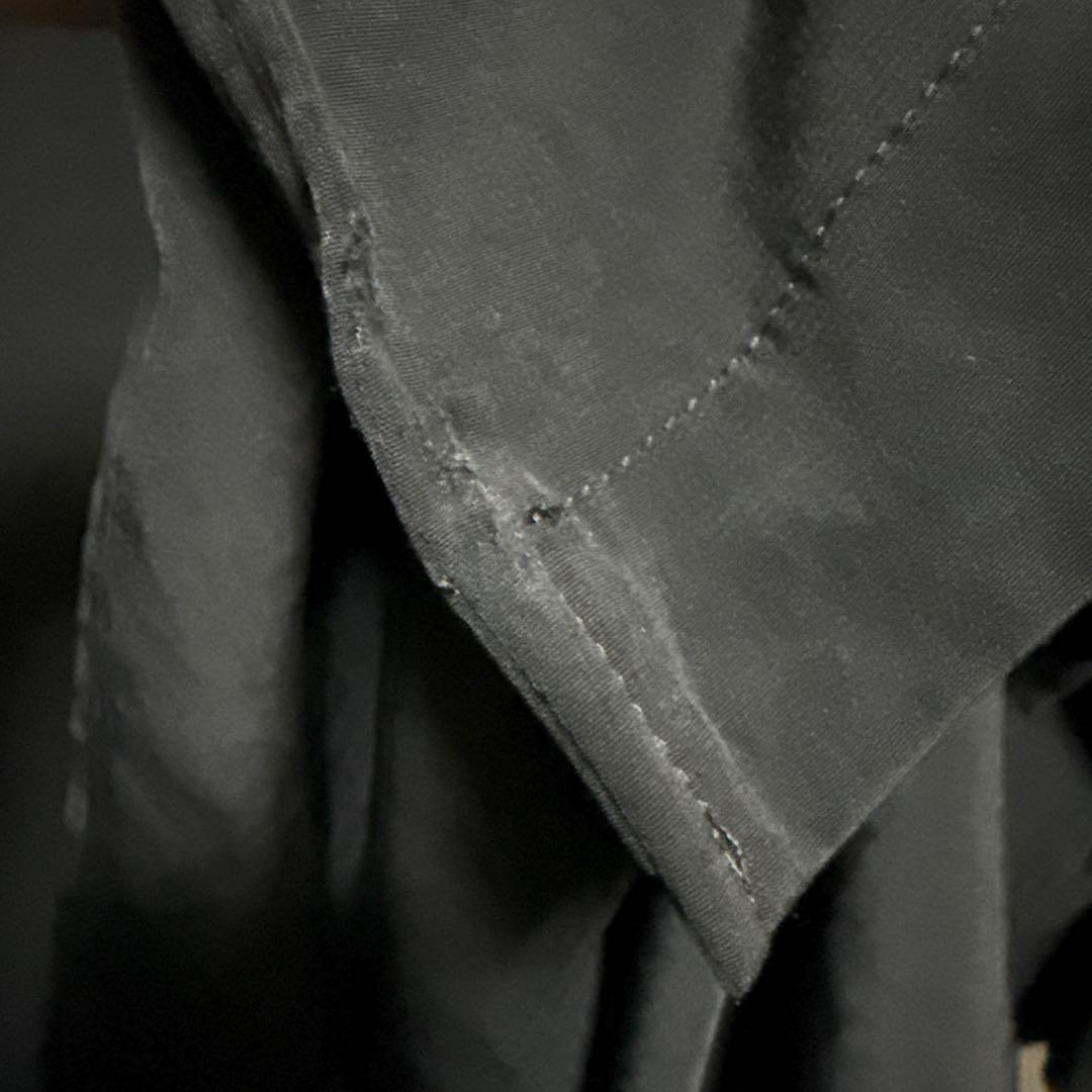 ノーカラーレイヤードドレス　ヨウジヤマモト　プールオム