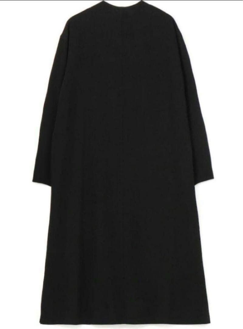 ノーカラーレイヤードドレス　ヨウジヤマモト　プールオム