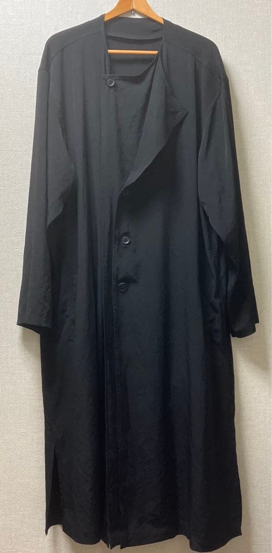 ノーカラーレイヤードドレス　ヨウジヤマモト　プールオム