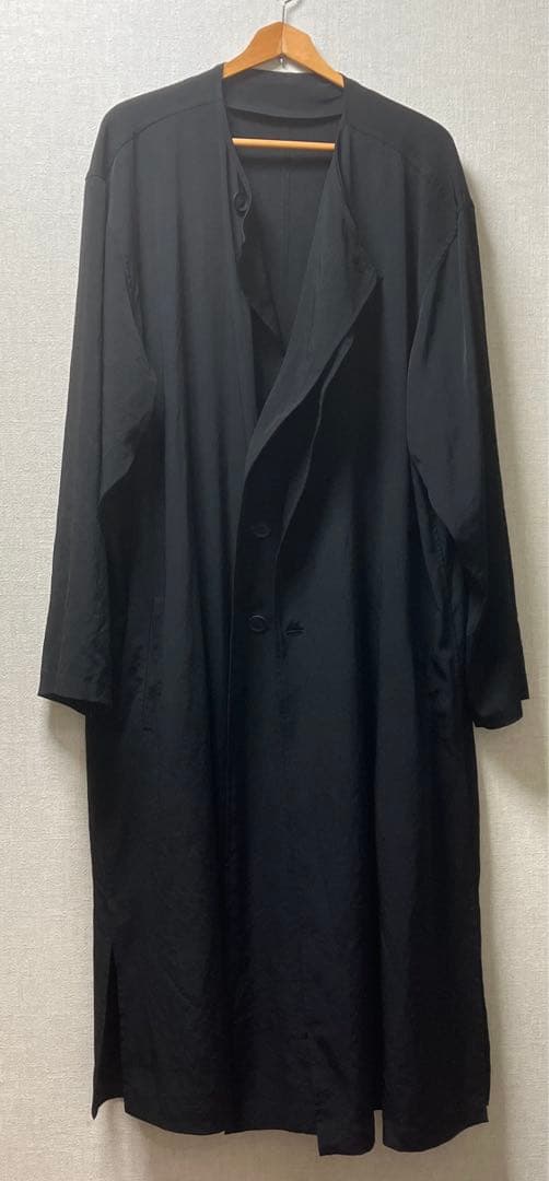 ノーカラーレイヤードドレス　ヨウジヤマモト　プールオム