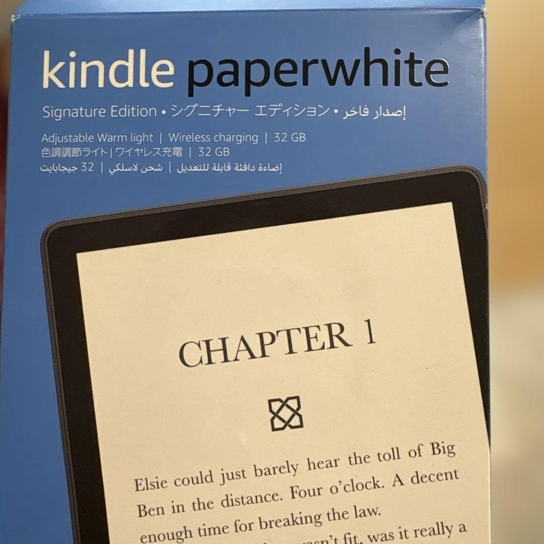 kindle paperwhite シグニチャーエディション　32GB 11世代