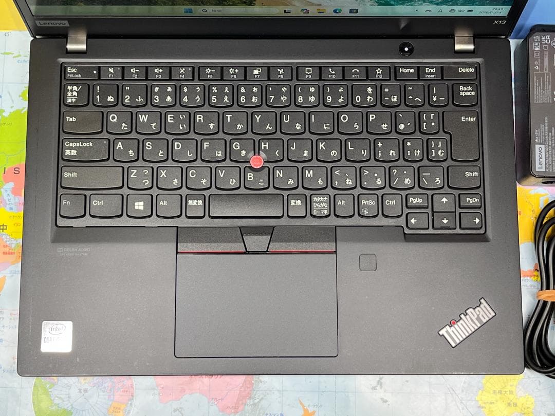 美品 16GB レノボ X13 13.3型 FHD 25H2 ノートPC 軽量