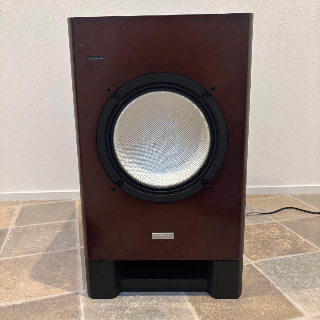 【美品】ONKYO オンキョー SL-D500 アンプ内蔵サブウーファー
