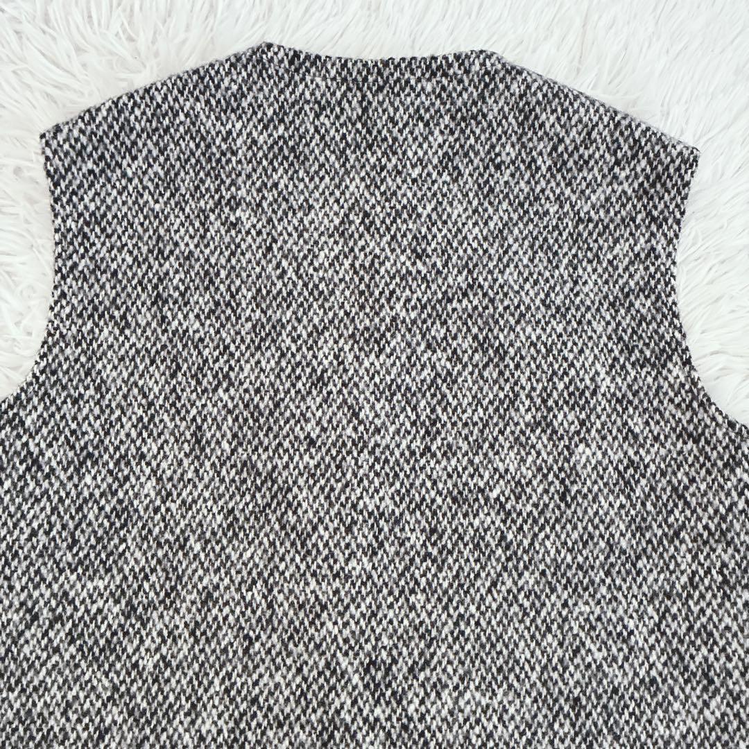 MADISONBLUE マディソンブルー ツイード ロング ジレ ベスト