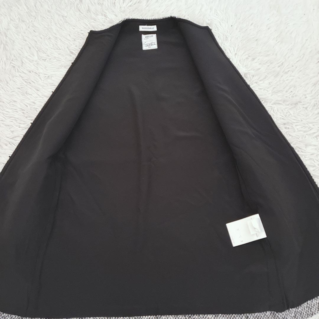 MADISONBLUE マディソンブルー ツイード ロング ジレ ベスト