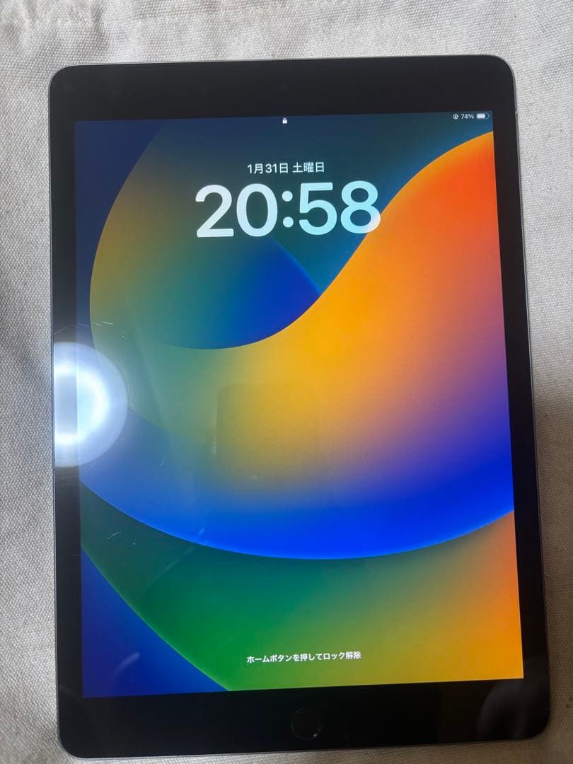 ipad 第9世代 SIMフリー 64GB バッテリー良好！Apple純正