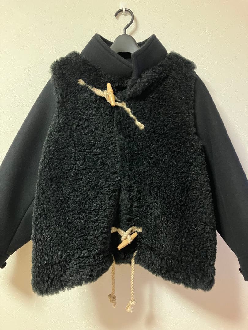 HYKE ⭐︎今季完売ダブルフェイスファーシアリングダッフルジャケット