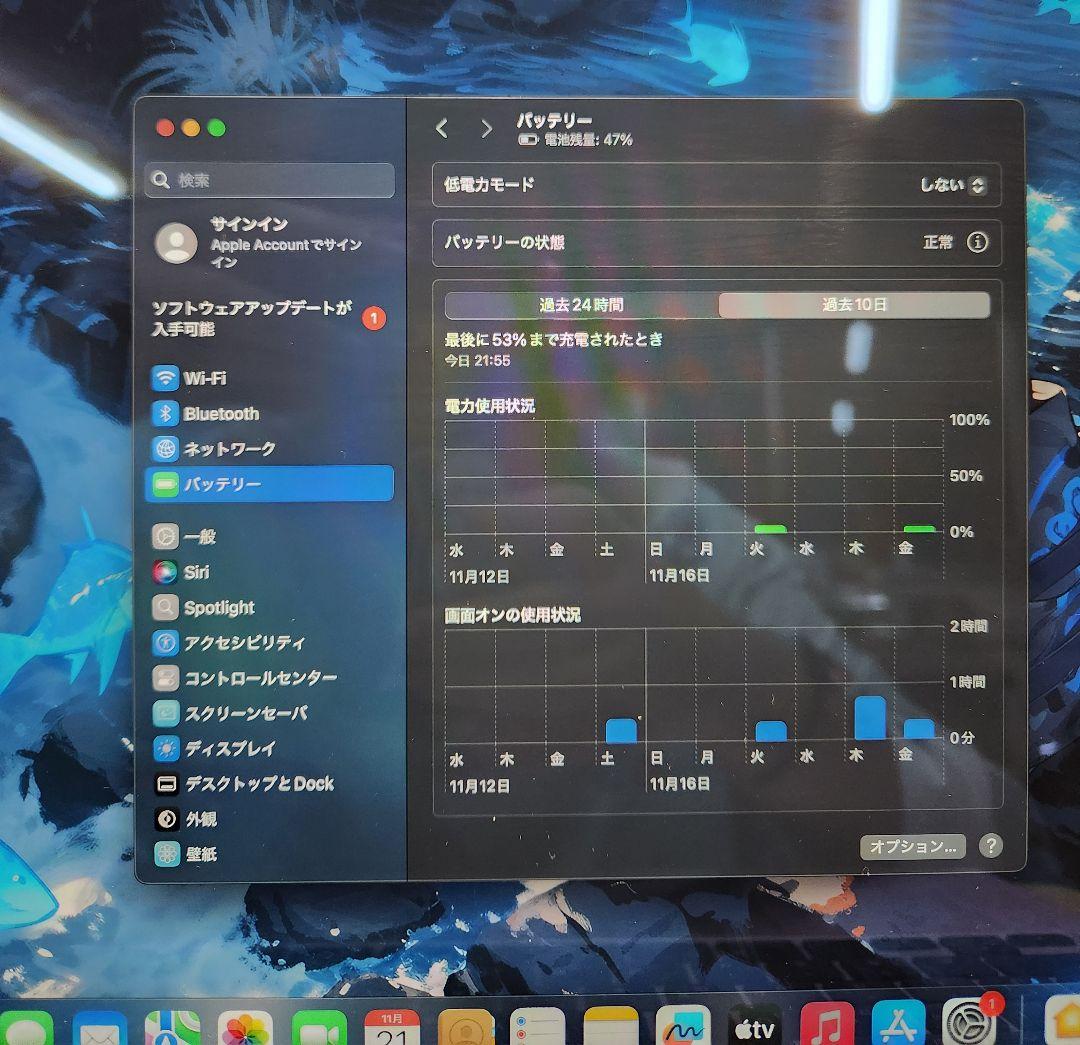 [良品] MacBook Air 2020 スペースグレー 256GB