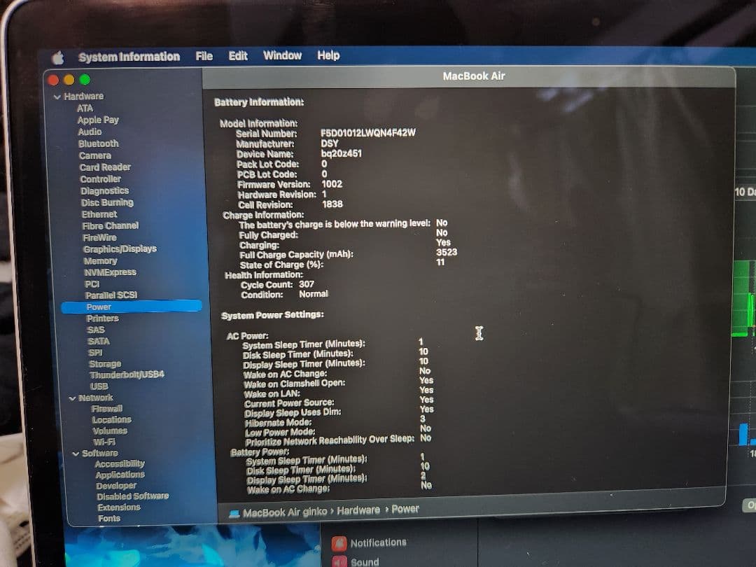 [良品] MacBook Air 2020 スペースグレー 256GB