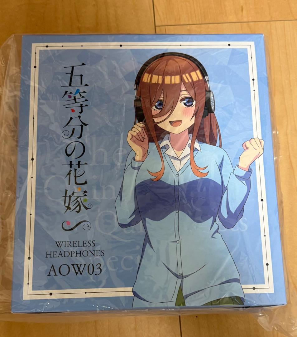 ONKYO 五等分の花嫁　三玖　ワイヤレスヘッドホン　新品