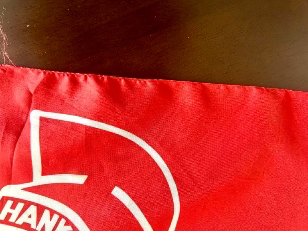 【希少・野球ファン必見】阪急ブレーブス応援旗とキャップ、1989年ブレーブス名鑑