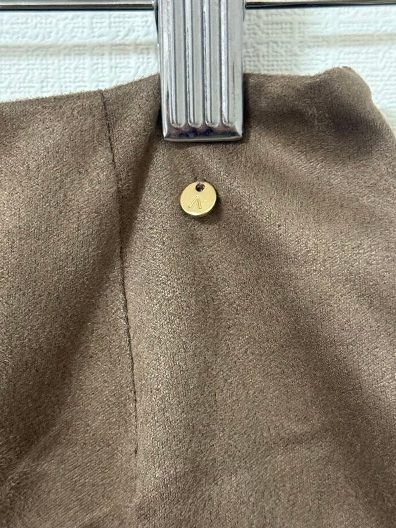 ANDMARY Mel gather skirt brown 正規品