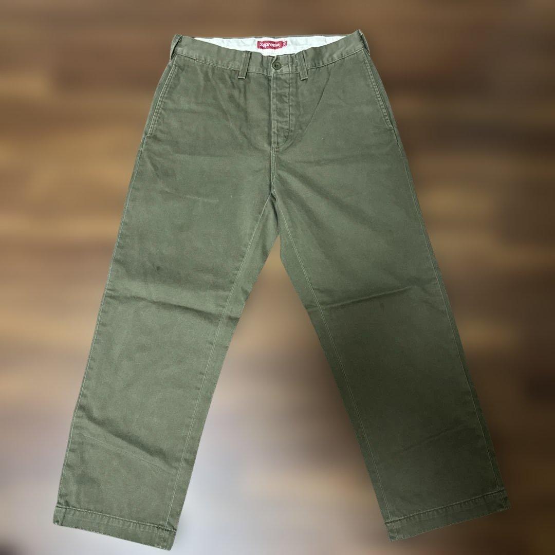 Supreme Chino Pant Olive 30インチ