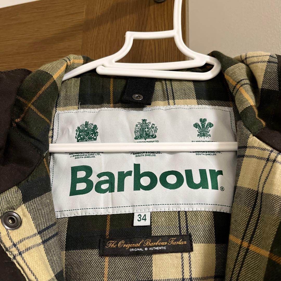 バブアー　ビデイル　ワックスド　フーディド