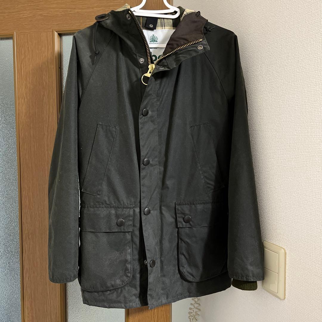 バブアー　ビデイル　ワックスド　フーディド