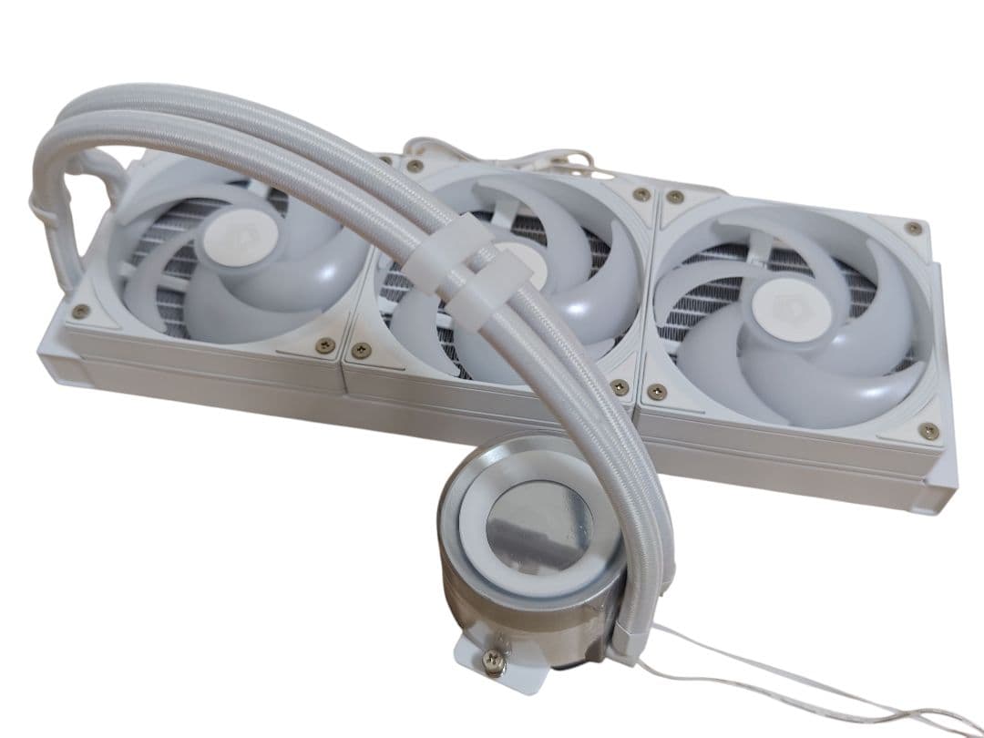 ID-COOLING FX360 INF ホワイト 360mm簡易水冷クーラー