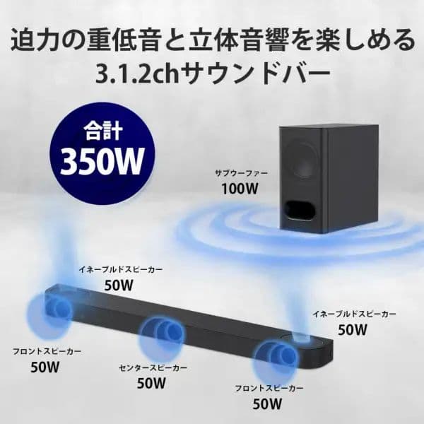 shoeさん専用【新品未使用】sony Theatre Bar 6 サウンドバー