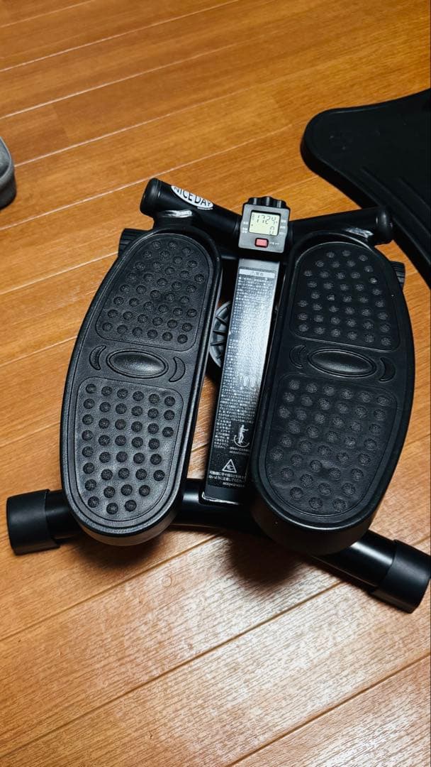 NICE DAY ナイスデイ ステッパー ハンドル付き　ブラック 黒