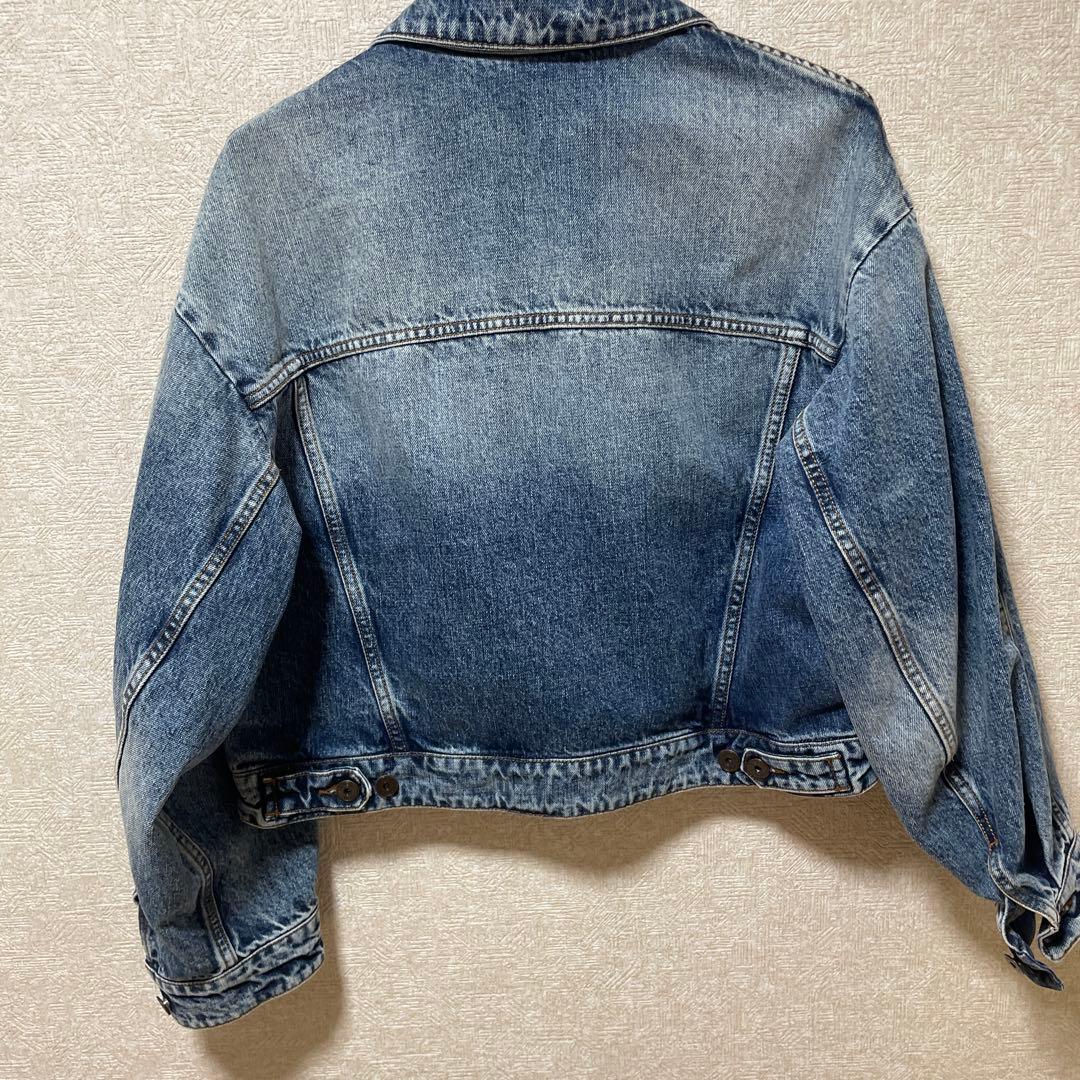 マックスマーラ　 デニムジャケット クロップド丈