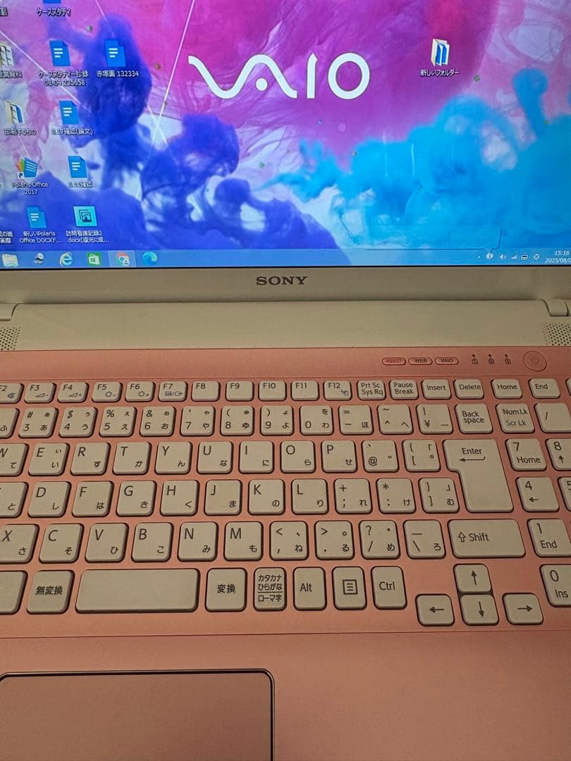 SONY VAIO ノートPC ピンク