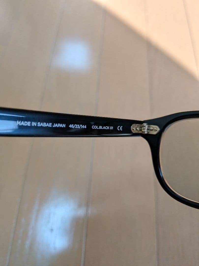 NOCHINO OPTICAL ノチノGLOSS BLACK 調光モデル