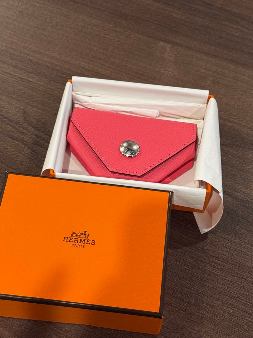 【新品】HERMES ル・ヴァンキャトル ヴェルソ ケース シェーブル