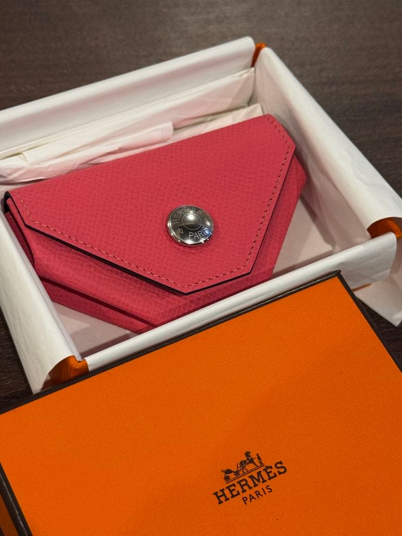 【新品】HERMES ル・ヴァンキャトル ヴェルソ ケース シェーブル