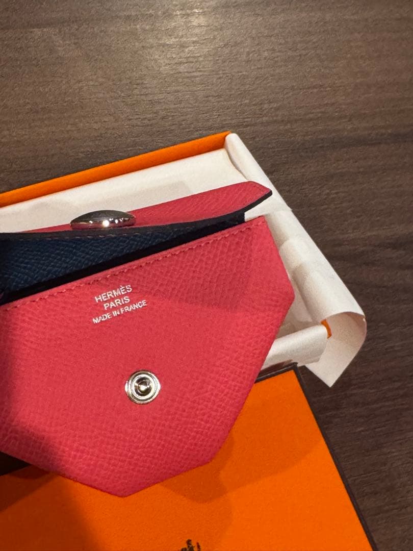 【新品】HERMES ル・ヴァンキャトル ヴェルソ ケース シェーブル