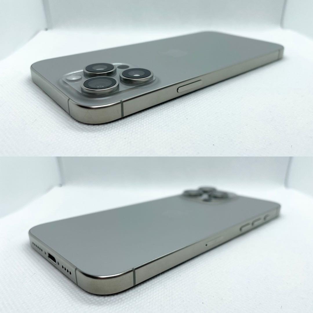 iPhone 15 Pro Max 256GB バッテリー容量100%