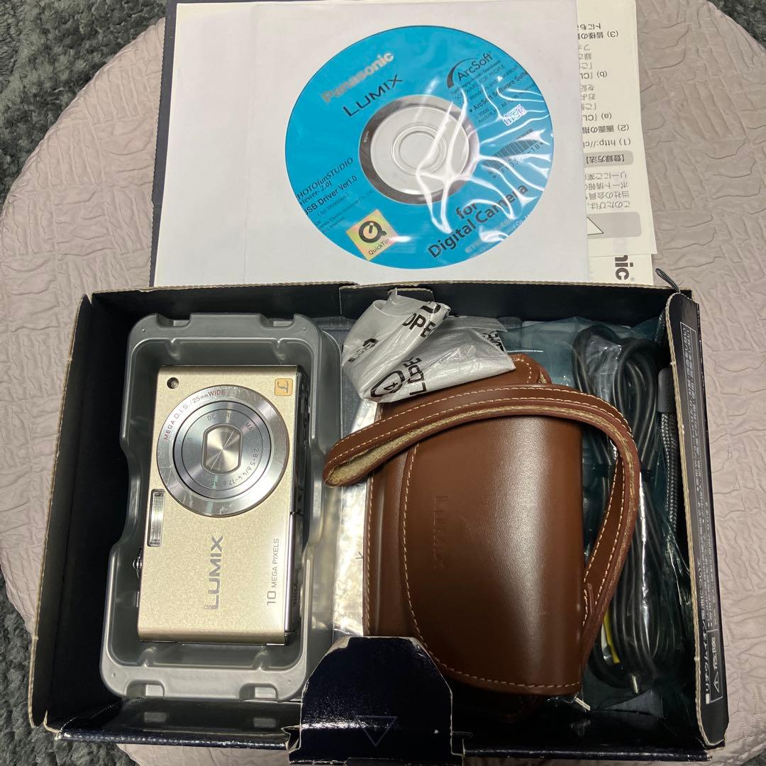 LUMIX DMC-FX35 ゴールド コンデジ デジカメ