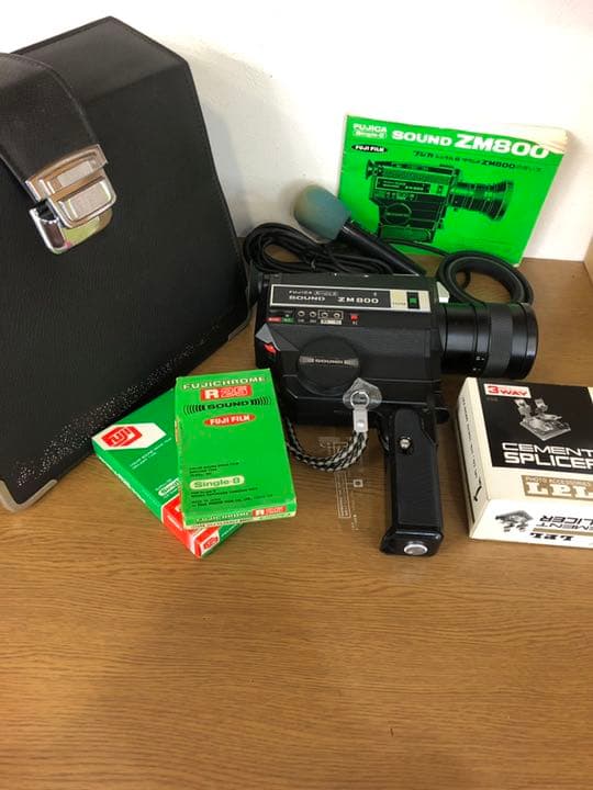 送込【8mmカメラ／FUJICA Single 8 SOUND ZM800 】