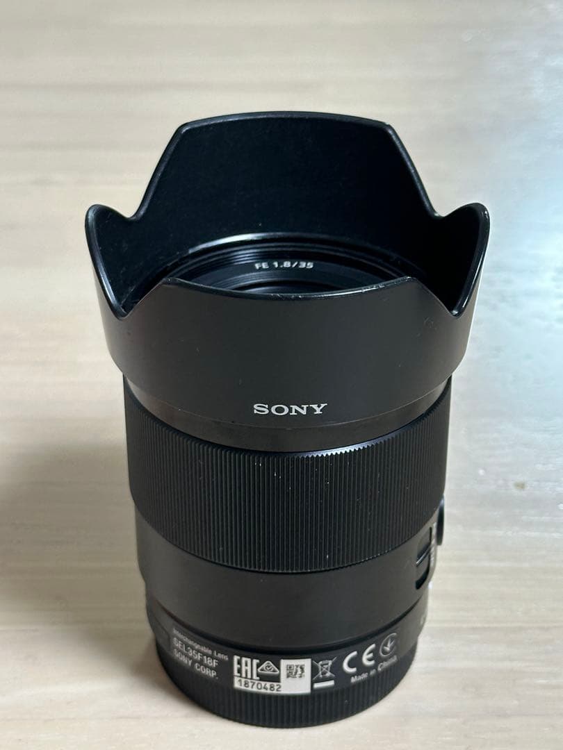 SONY FE 35mm F1.8 レンズ