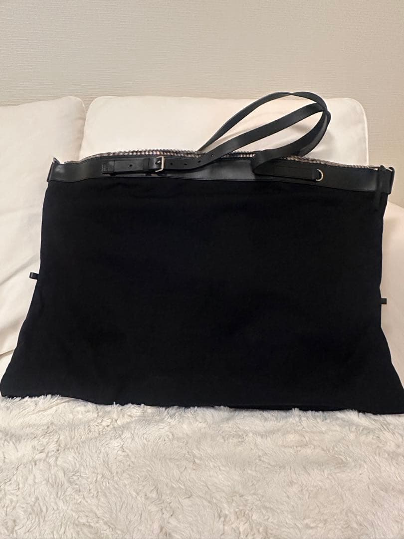 SAINT LAURENT 黒 大容量トートバッグ