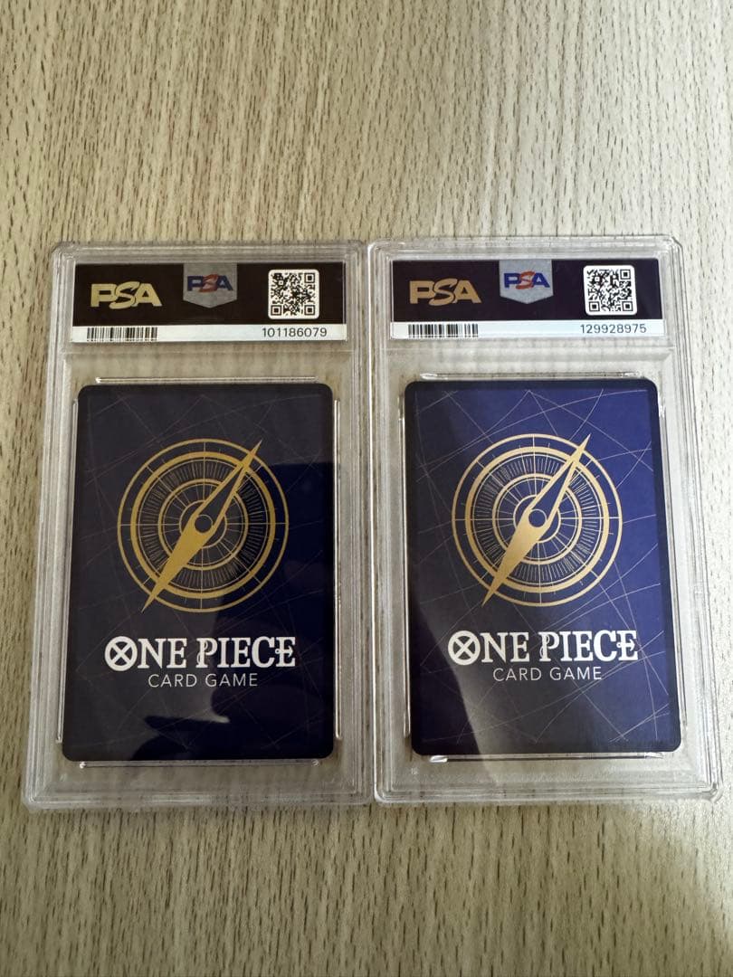 ワンピースカード エース コミパラ 黒ひげ 手配書 PSA10