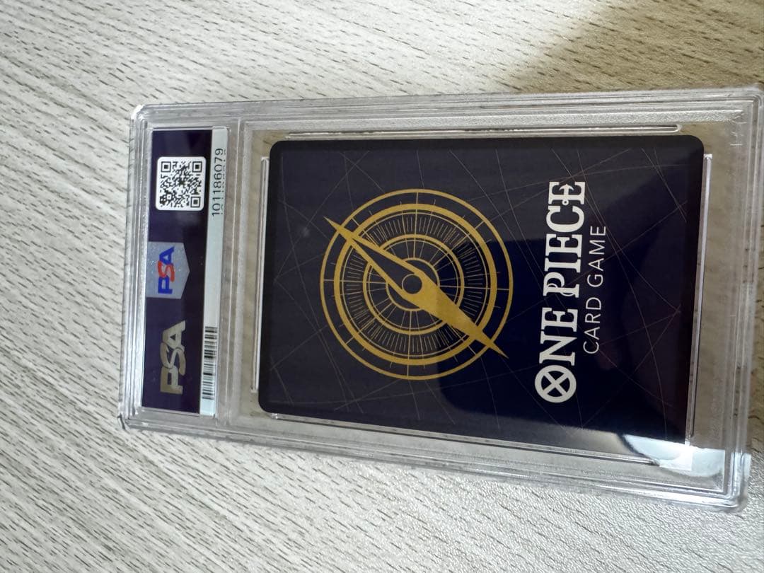 ワンピースカード エース コミパラ 黒ひげ 手配書 PSA10